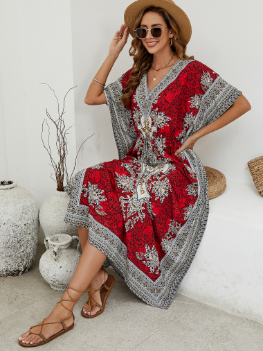 Grossiste PRETTY SUMMER - ROBES ROUGE