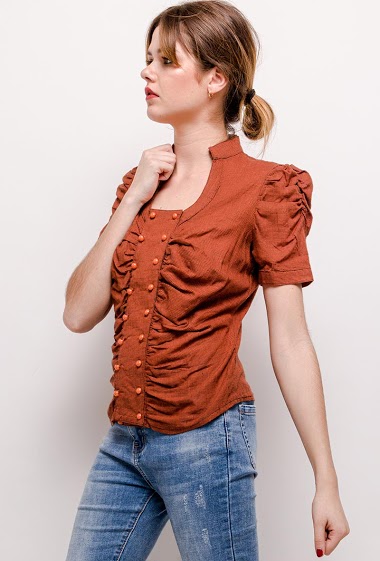 Wholesaler Princesse - Blouse with buttons