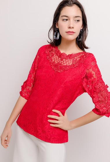 Wholesaler Princesse - Lace blouse