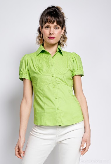Wholesaler Princesse - Pleated shirt
