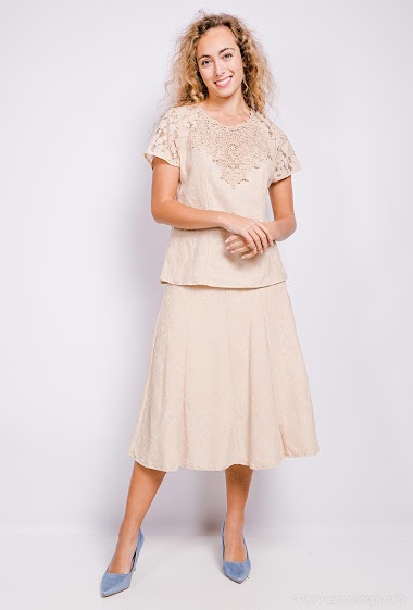 Wholesaler Princesse - Set Blouse and skirt