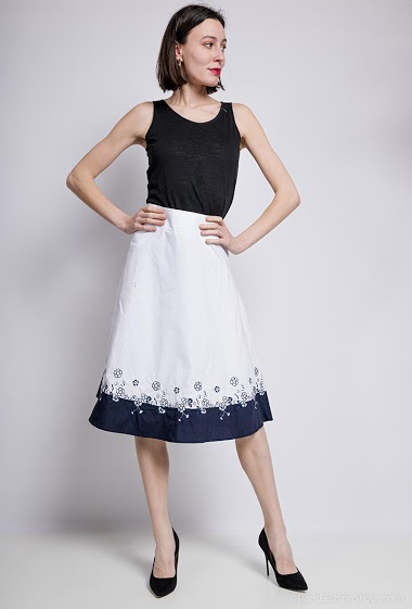 Wholesaler Princesse - Bicolour skirt