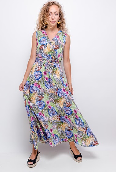 Wholesaler Princesse - Printed maxi dress