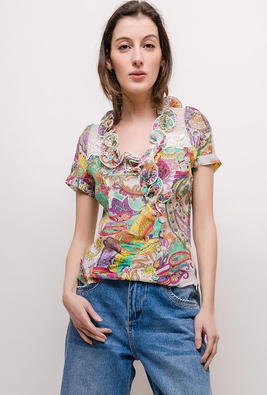 Großhändler Princesse - Printed blouse