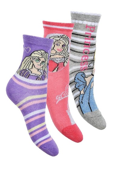 Mayorista So Brand - Princesse sock 3 packs