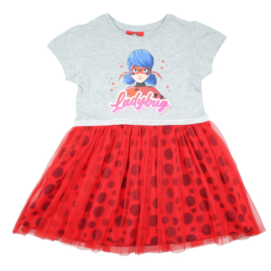 Wholesaler Princesse (Kids) - Tulle dress on Ladybug hanger.