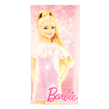 Grossiste Princesse (Kids) - Serviette coton Barbie
