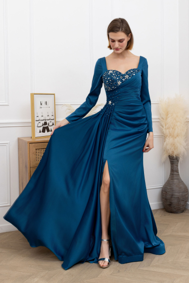 Wholesaler Promarried - Robe de cocktail BLUE