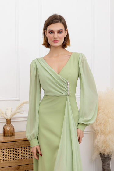 Wholesaler Promarried - Robe de cocktail GREEN