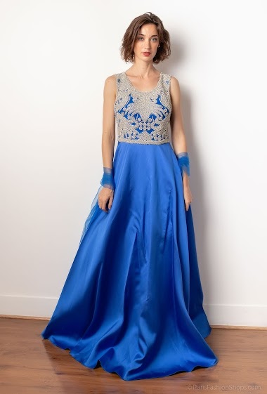 Grossiste PROMARRIED - Robe de soirée bleu roi
