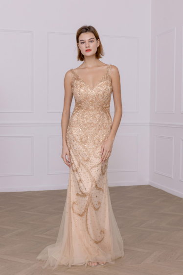 Wholesaler PROMARRIED - Champagne evening dress