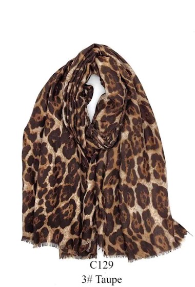Mayorista Promise - Leopard animal print scarf