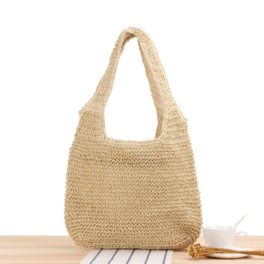 Wholesaler PROMISE - Shoulder bag woven beach bag