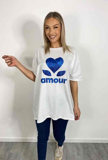Großhändler Promise - Amour print t-shirt