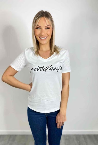 Großhändler Promise - Printed T-shirt Pétillante