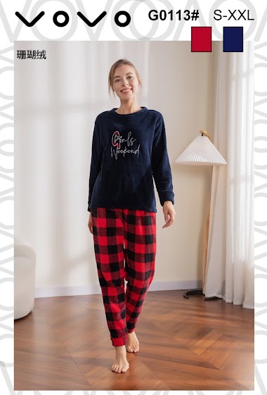 Großhändler ESTHER QUEEN - Set pyjamas polar