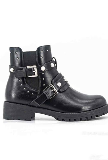 Wholesaler Queen Vivi - Ankle boot with pearl