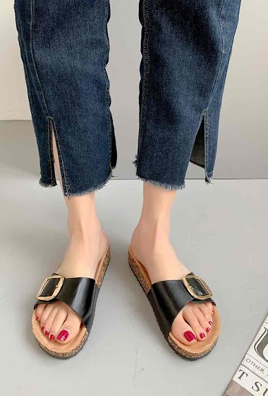 Wholesaler Queen Vivi - Sandals with buckle detail