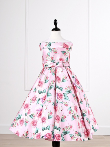 Wholesaler R Framboise - Flower print dress