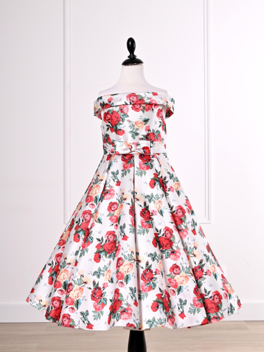Wholesaler R Framboise - Flower print dress