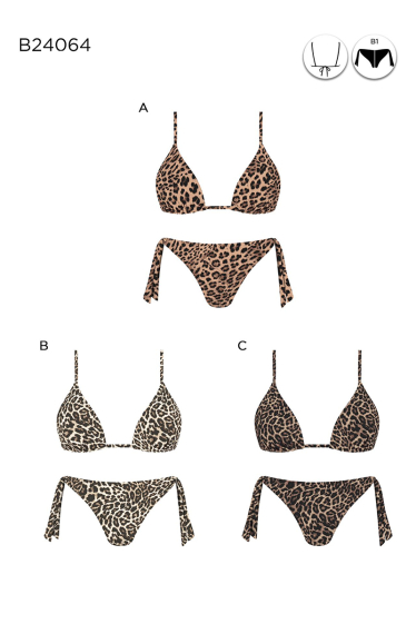 Wholesaler Rae - Leopard Bikini 2-piece swimsuit