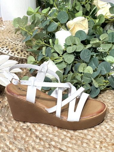 Wholesaler R and BE - OR570 Wedge Sandals