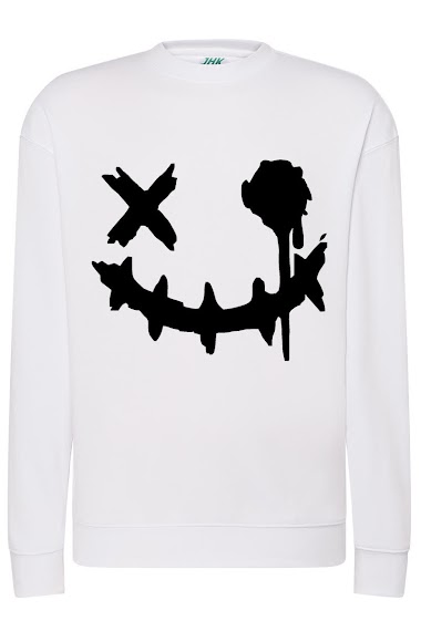 kid's cotton sweatshirt with print SOURIRE SWAG