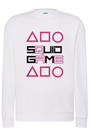 kid's cotton sweatshirt with print "SQUID GAME 3"