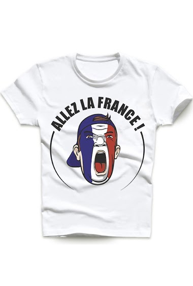 KID T-SHIRT PRINT ALLEZ LA FRANCE