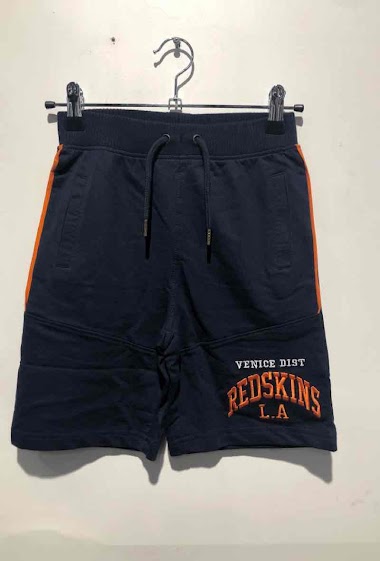 Wholesaler REDSKINS - Bermuda sport short embroidered REDSKINS
