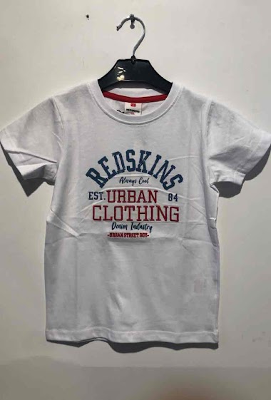 Mayorista REDSKINS - Short sleeves T-shirts with logo embroidered REDSKINS