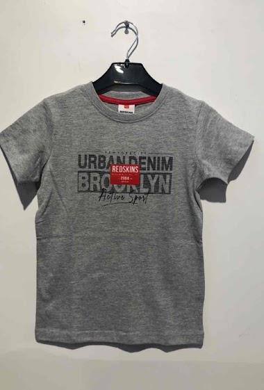 Wholesaler REDSKINS - Short sleeves T-shirts with REDSKINS logo embroidered REDSKINS