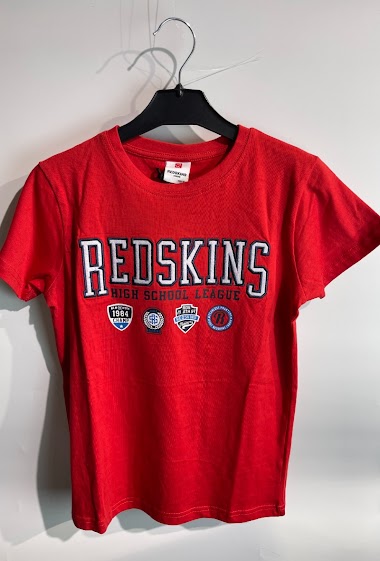 Großhändler REDSKINS - Short sleeves T-shirts with REDSKINS logo embroidered REDSKINS