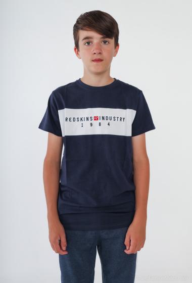 Grossiste REDSKINS - Tee-shirt manches courtes brodé REDSKINS G8/16A