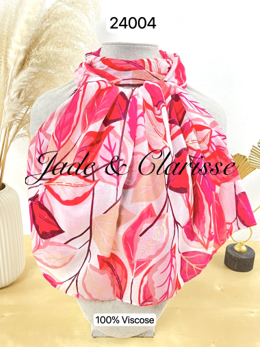Wholesaler Jade&Clarisse - 100% viscose scarf