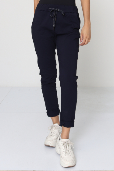 Wholesaler Revd'elle - Slim pants adjustable at the waist