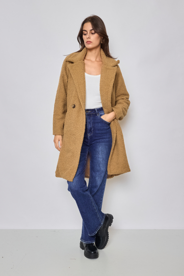 Wholesaler Revd'elle - Revdelle - Buttoned coat with lining and pocket