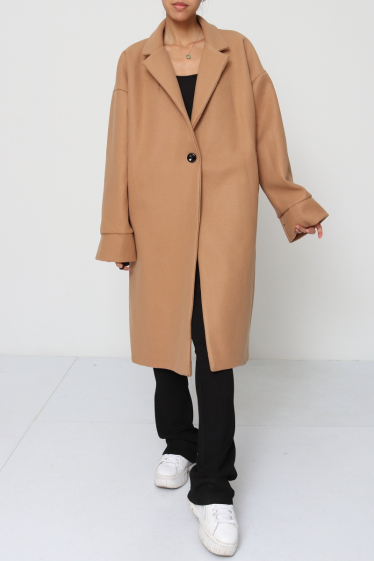 Wholesaler Revd'elle - Revd'elle - Mid-length coat with pocket