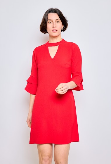 Wholesaler Revd'elle - Ruffled chic dress