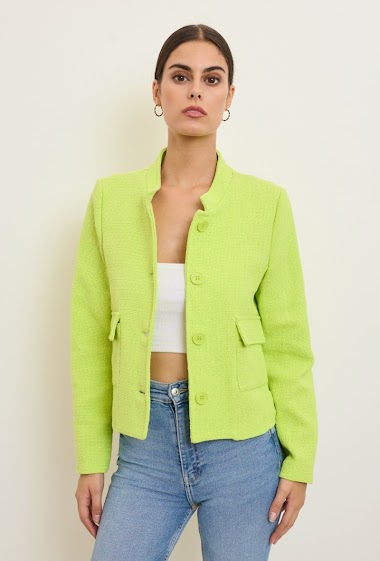 Wholesaler Revd'elle - Revd'elle - Short buttoned jacket with lining*