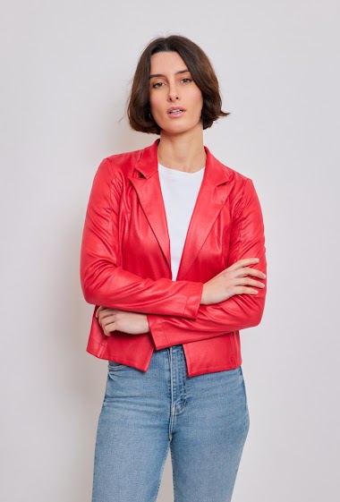 Großhändler Revd'elle - Revd'elle - Faux leather jacket