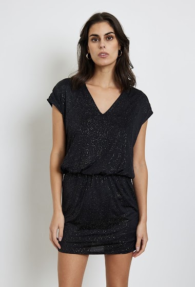 Wholesaler Revd'elle - Shiny sleeveless dress for parties