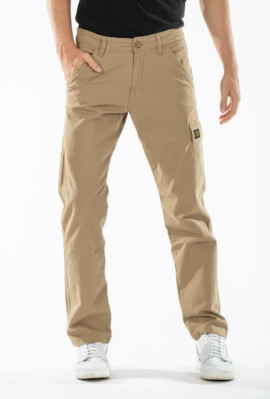Grossiste Rica Lewis - Pantalon multi-poches coupe carpenter CARP