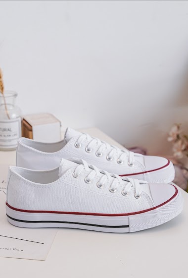 Wholesalers Rock and Joy - Women's classic canvas sneakers