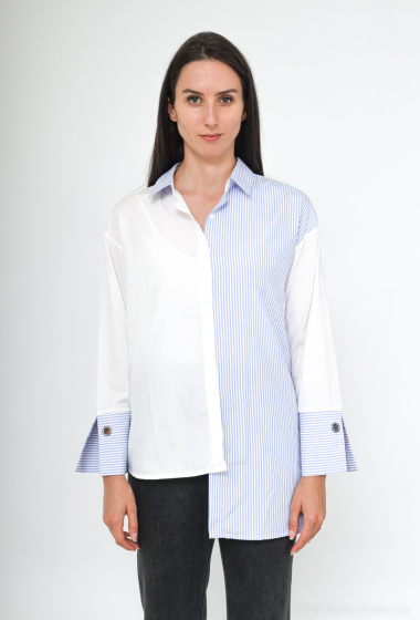 Wholesaler Rosa Fashion - Shirt with stripes