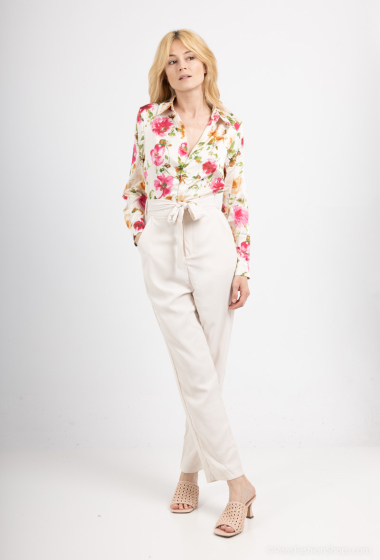 Wholesaler Rosa Fashion - Chic jumpsuit and belt