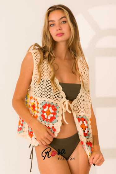 Wholesaler Rosa Fashion Crochet - Crocheted shirt