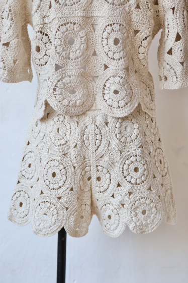 Grossiste Rosa Fashion Crochet - top en crochet