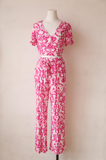 Wholesaler Rosa Fashion - Printed pant set