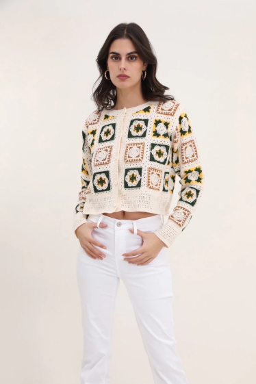Wholesaler Rosa Fashion - Crochet Vest